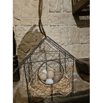 Country Style Easter amazing wired Cage 