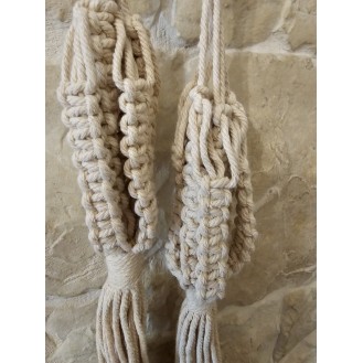 Decorartive Wooden Beads Tassel Home Decor